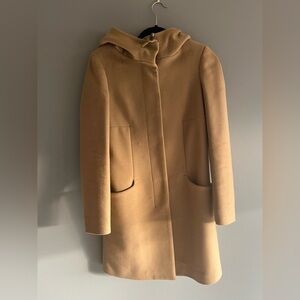 Babaton Beige Hooded Jacket
